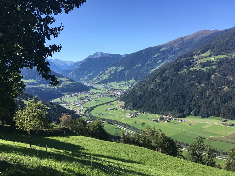 middle austria on mountains