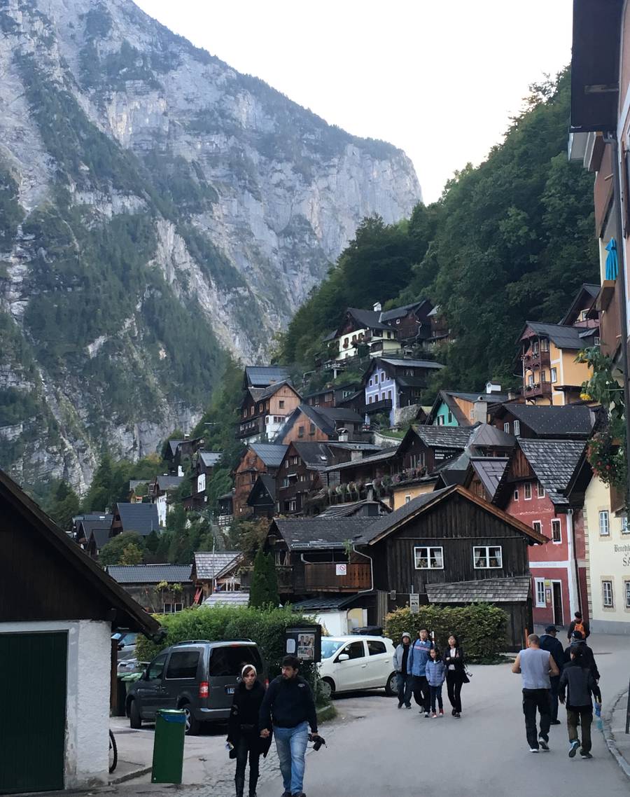 austrian hallstat village