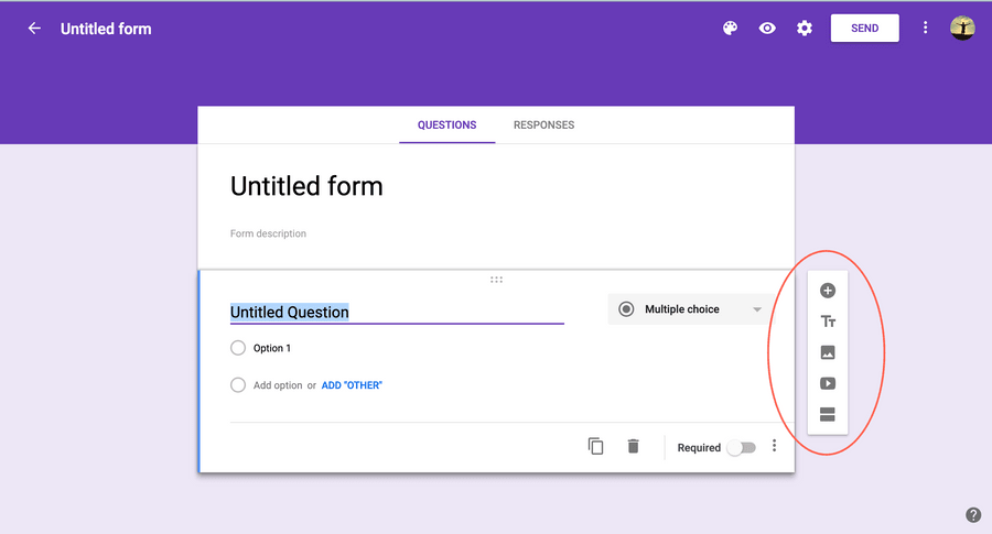 creating your google form