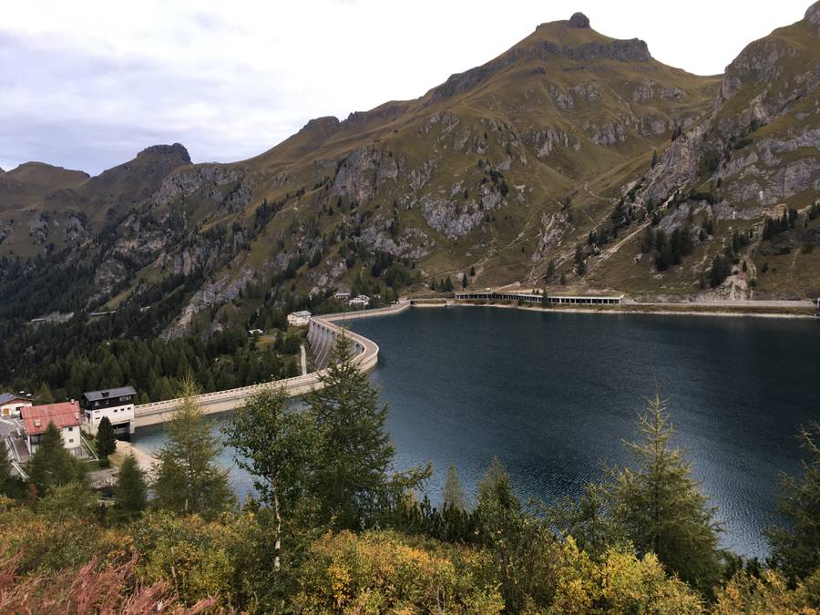 Italian lake - Lago di Fedaia